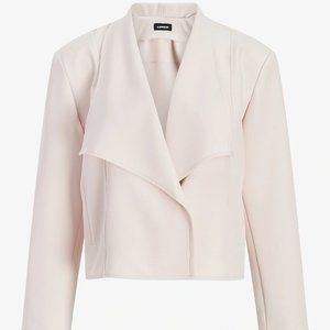 NWT Express Pink Draped Front Jacket
